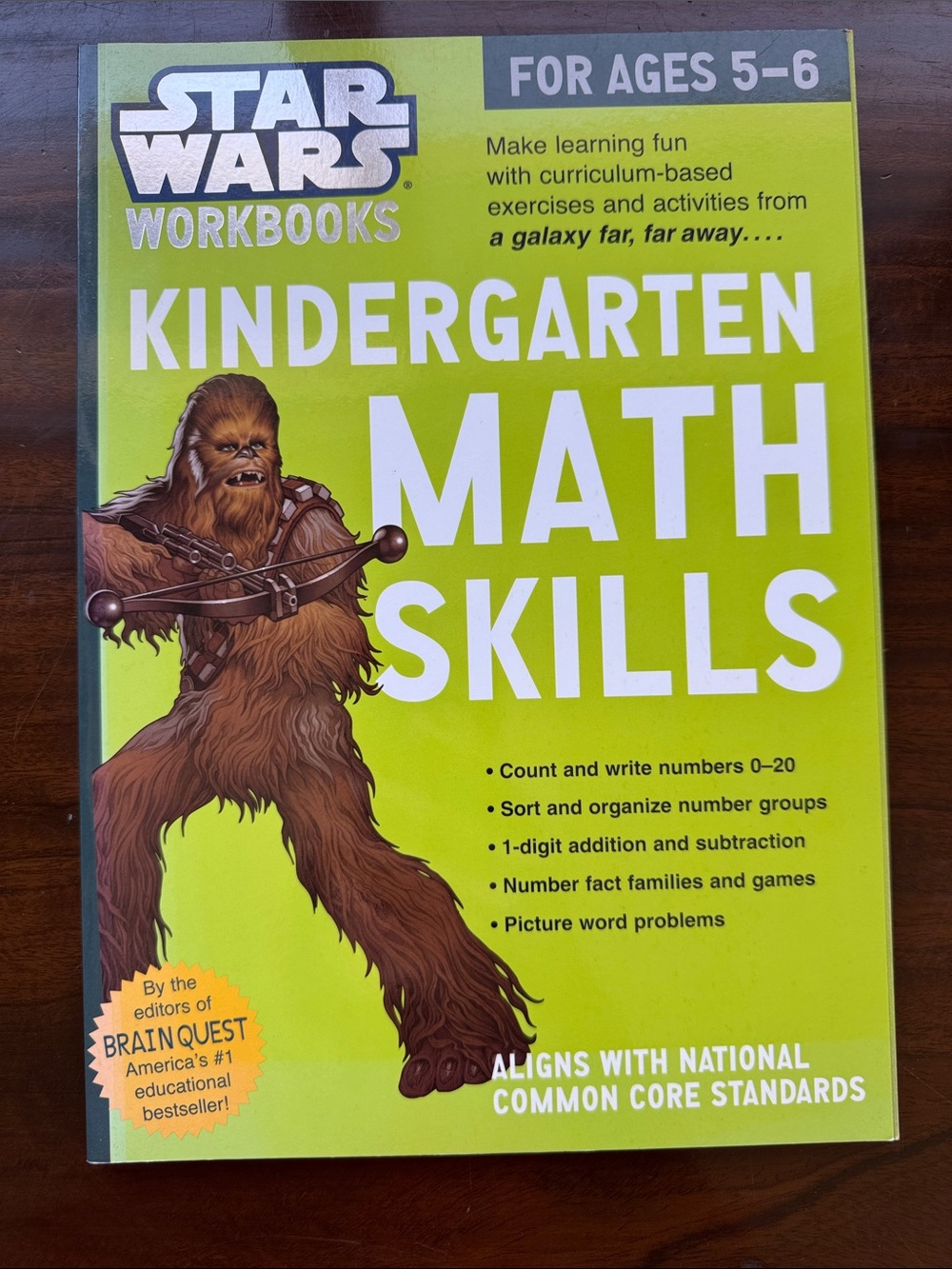 Star Wars Workbooks Kindergarten Math Skills - Softcover